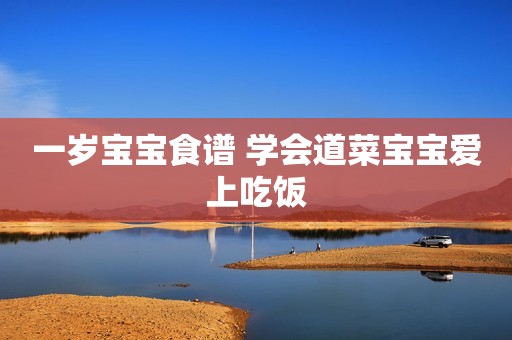 一岁宝宝食谱 学会道菜宝宝爱上吃饭