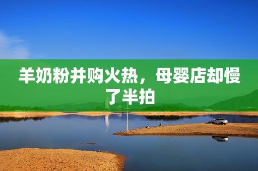 羊奶粉并购火热，母婴店却慢了半拍