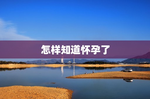 怎样知道怀孕了