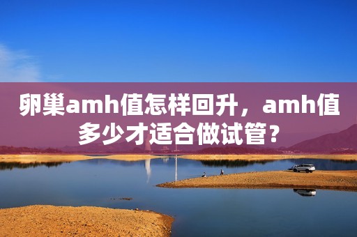卵巢amh值怎样回升，amh值多少才适合做试管？