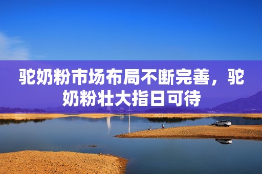 驼奶粉市场布局不断完善，驼奶粉壮大指日可待