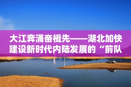大江奔涌奋楫先——湖北加快建设新时代内陆发展的“前队”