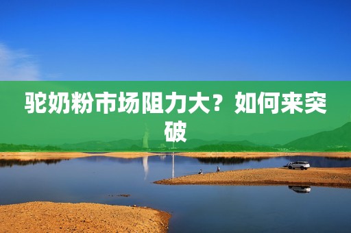 驼奶粉市场阻力大？如何来突破