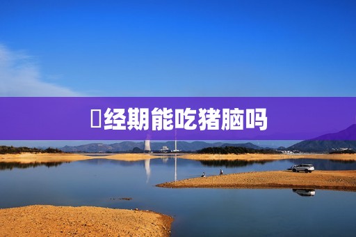 ​经期能吃猪脑吗