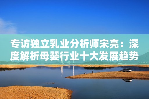 专访独立乳业分析师宋亮：深度解析母婴行业十大发展趋势
