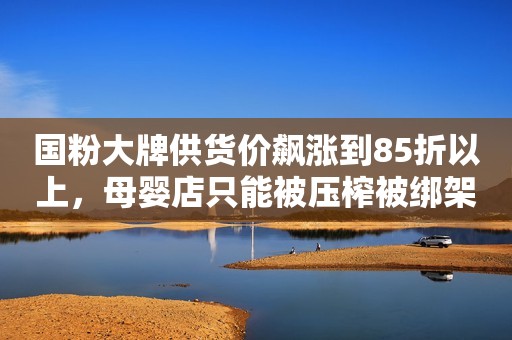 国粉大牌供货价飙涨到85折以上，母婴店只能被压榨被绑架？