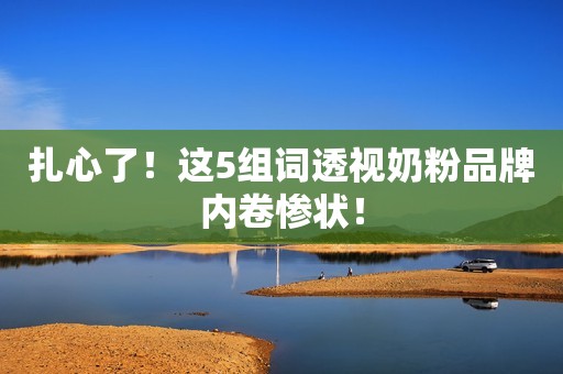 扎心了！这5组词透视奶粉品牌内卷惨状！