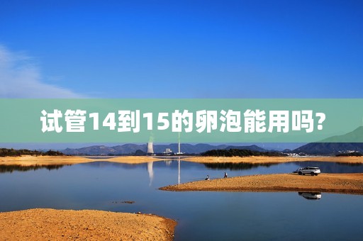 试管14到15的卵泡能用吗?