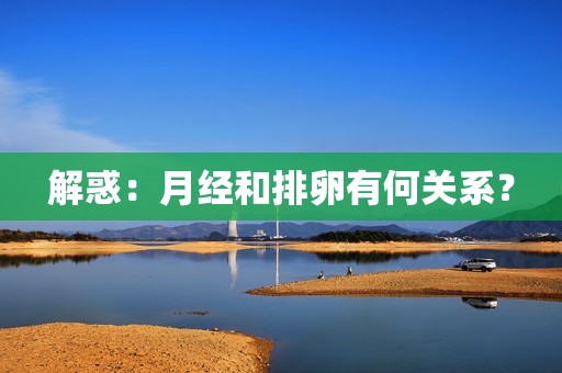 解惑：月经和排卵有何关系？