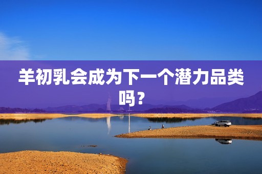 羊初乳会成为下一个潜力品类吗？
