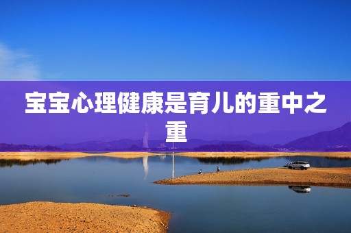 宝宝心理健康是育儿的重中之重