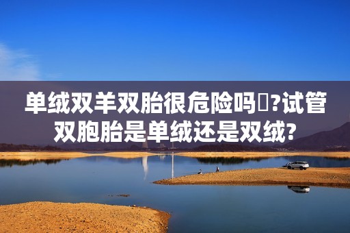 单绒双羊双胎很危险吗​?试管双胞胎是单绒还是双绒?