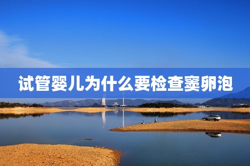 试管婴儿为什么要检查窦卵泡