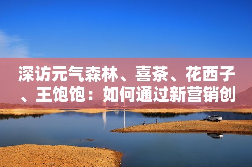 深访元气森林、喜茶、花西子、王饱饱：如何通过新营销创造爆款？