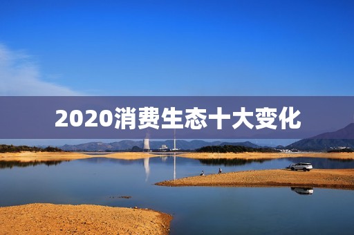 2020消费生态十大变化