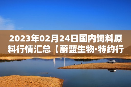 2023年02月24日国内饲料原料行情汇总【蔚蓝生物·特约行情日报】
