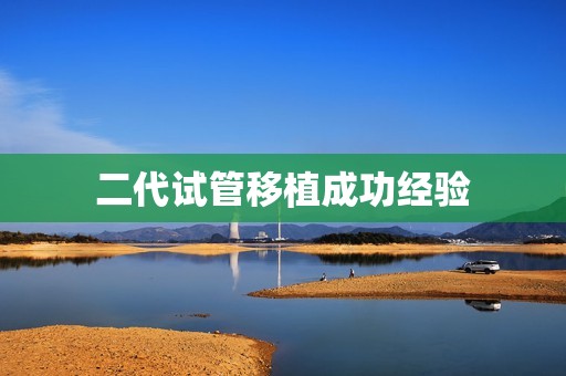 二代试管移植成功经验