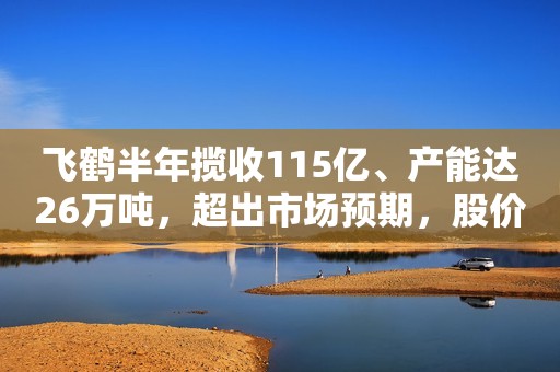 飞鹤半年揽收115亿、产能达26万吨，超出市场预期，股价大涨10%