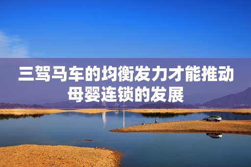 三驾马车的均衡发力才能推动母婴连锁的发展