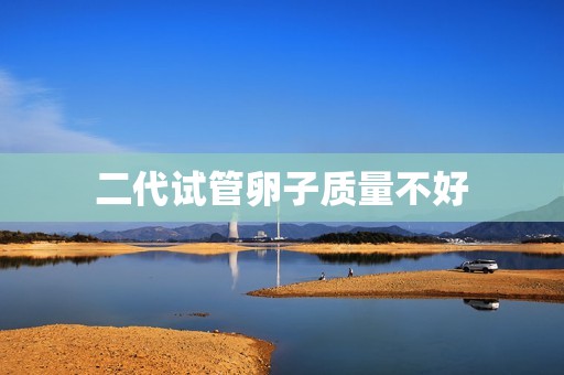 二代试管卵子质量不好