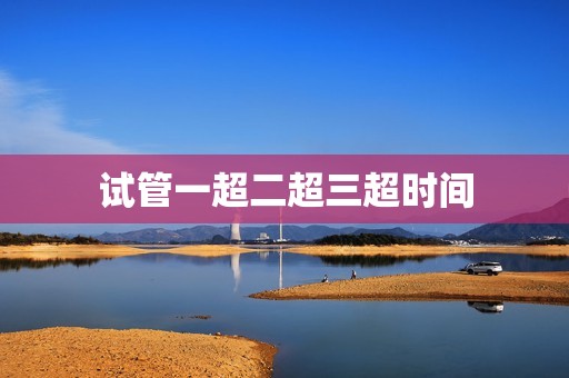 试管一超二超三超时间