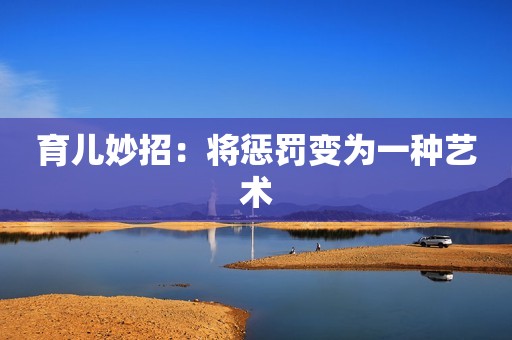 育儿妙招：将惩罚变为一种艺术