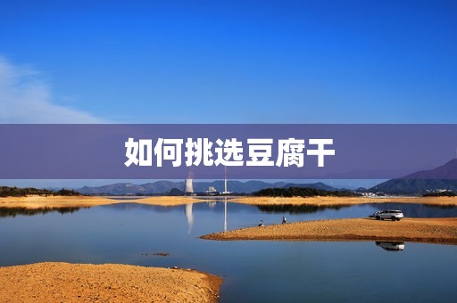 如何挑选豆腐干