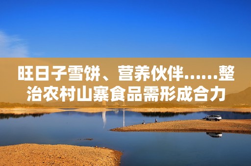 旺日子雪饼、营养伙伴……整治农村山寨食品需形成合力