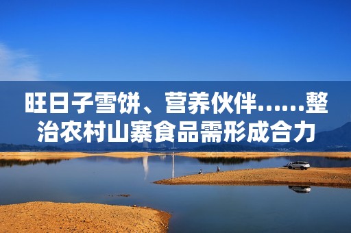 旺日子雪饼、营养伙伴……整治农村山寨食品需形成合力