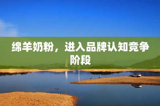 绵羊奶粉，进入品牌认知竞争阶段
