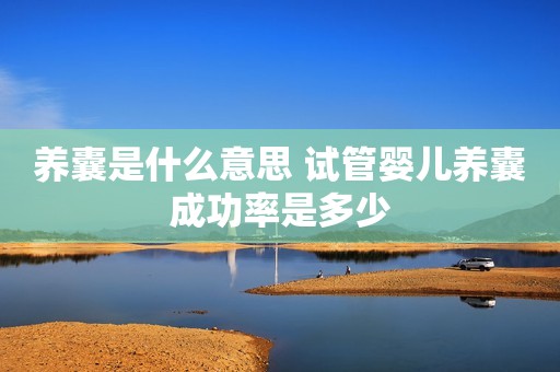 养囊是什么意思 试管婴儿养囊成功率是多少