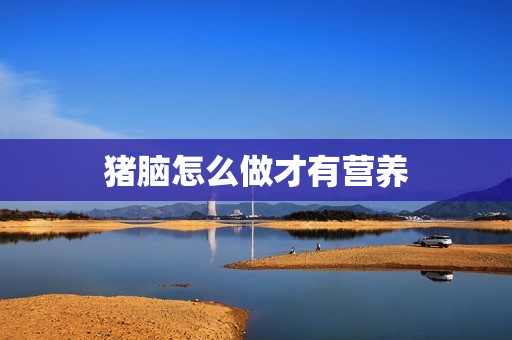 猪脑怎么做才有营养