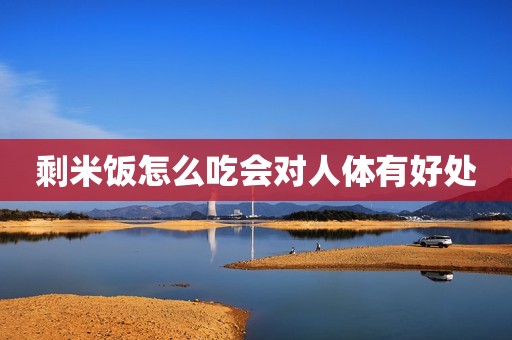 剩米饭怎么吃会对人体有好处