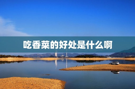 吃香菜的好处是什么啊