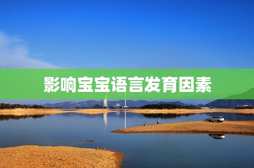 影响宝宝语言发育因素