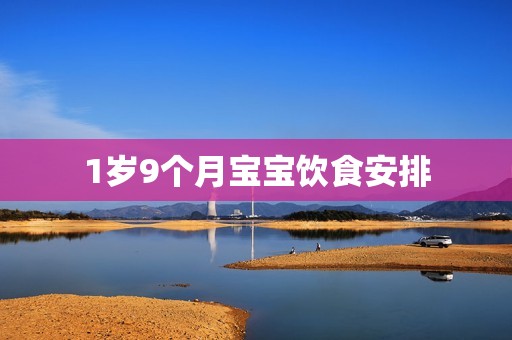 1岁9个月宝宝饮食安排