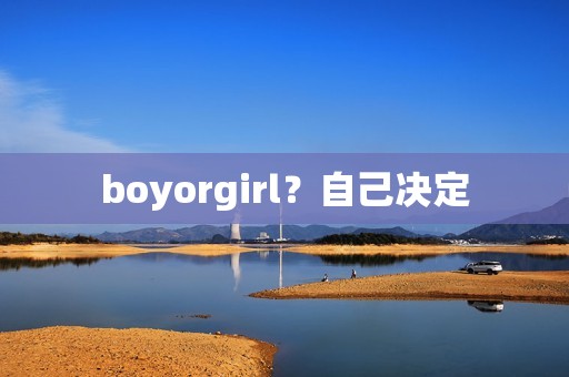 boyorgirl？自己决定