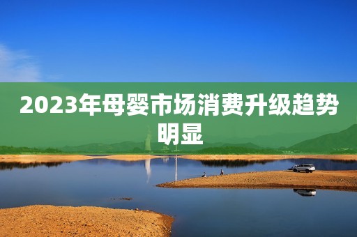 2023年母婴市场消费升级趋势明显