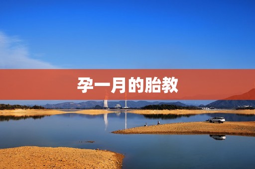 孕一月的胎教