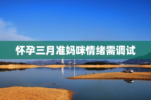 怀孕三月准妈咪情绪需调试