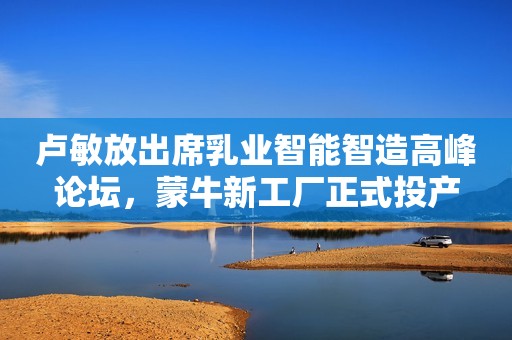 卢敏放出席乳业智能智造高峰论坛，蒙牛新工厂正式投产
