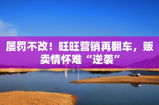 屡罚不改！旺旺营销再翻车，贩卖情怀难“逆袭”