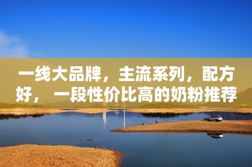 一线大品牌，主流系列，配方好， 一段性价比高的奶粉推荐...