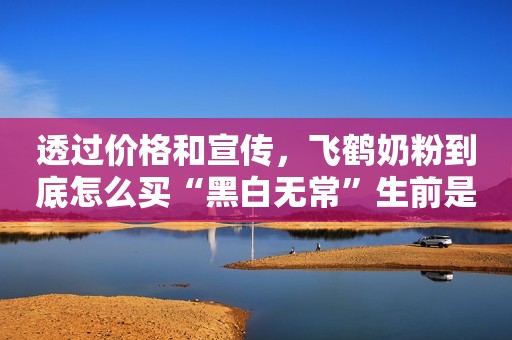 透过价格和宣传，飞鹤奶粉到底怎么买“黑白无常”生前是啥人？知道他们的身份，你会改变对他们的看法
