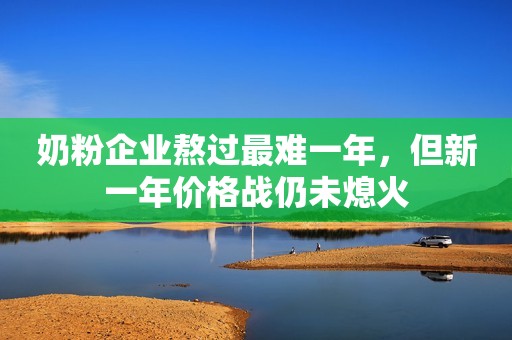 奶粉企业熬过最难一年，但新一年价格战仍未熄火