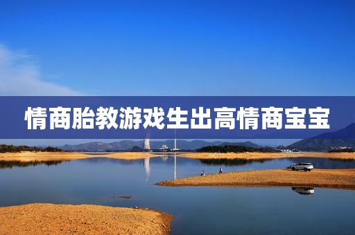 情商胎教游戏生出高情商宝宝