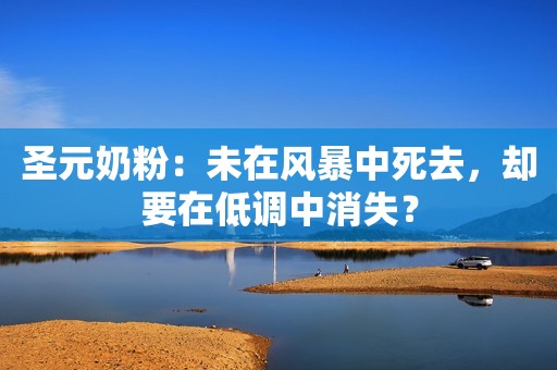 圣元奶粉：未在风暴中死去，却要在低调中消失？