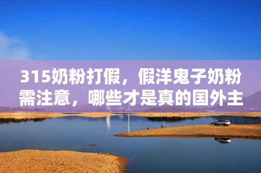 315奶粉打假，假洋鬼子奶粉需注意，哪些才是真的国外主流奶粉