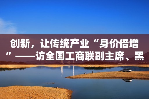 创新，让传统产业“身价倍增”——访全国工商联副主席、黑龙江飞鹤乳业有限公司董事长冷友斌