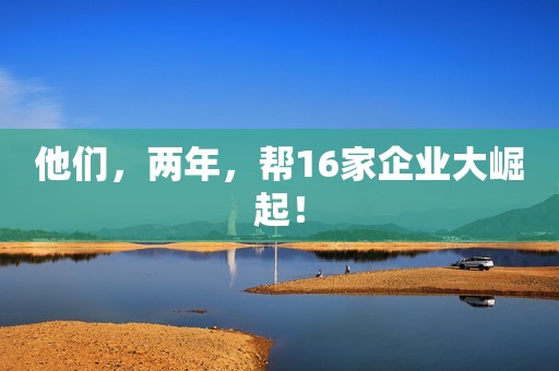 他们，两年，帮16家企业大崛起！